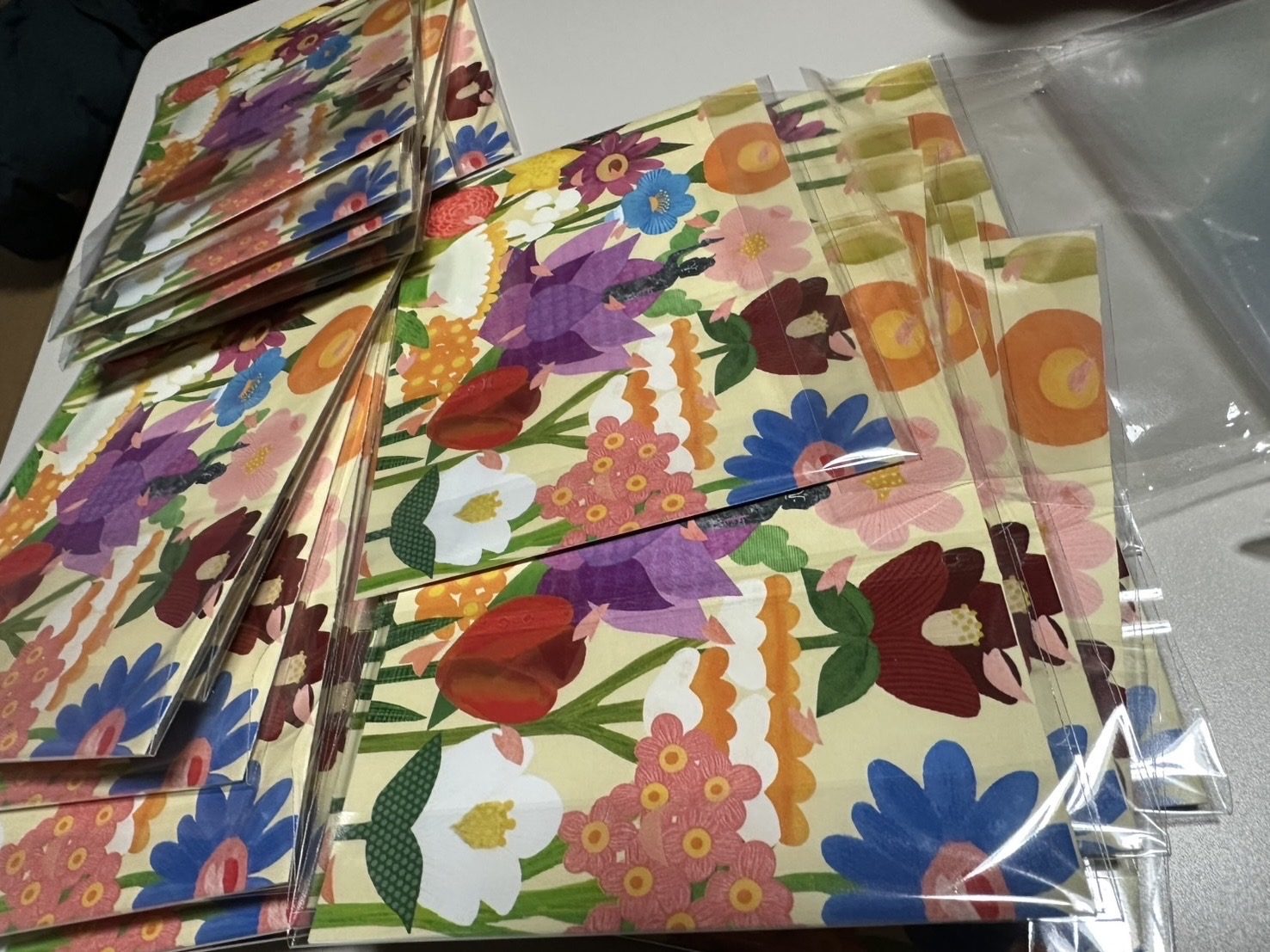 花おくりのメッセージカード